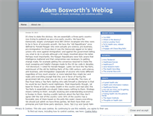 Tablet Screenshot of adambosworth.net